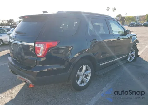 2017 Ford Explorer Xlt from USA, damaged, VIN 1FM5K7D87HGA87810